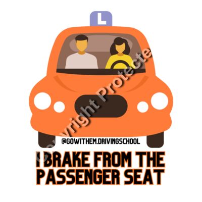 I brake from the passenger seat Thumbnail